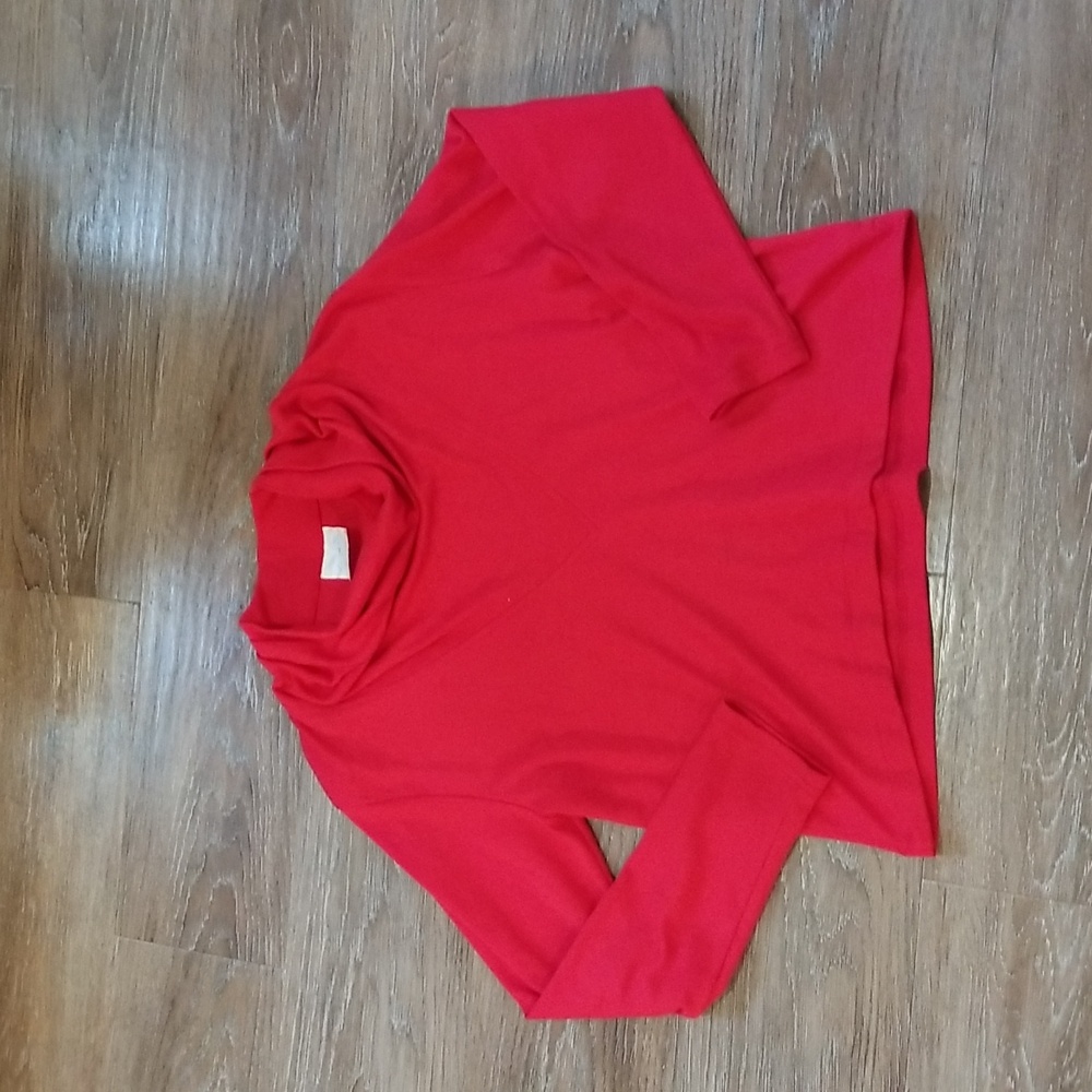 (M) Weekenders Made in Canada Cowl Neck Top Cozy Loungewear Solid Color